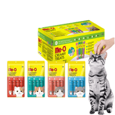 Hộp 100 Thanh Súp Thưởng Me-O Creamy Hương Vị Đa Dạng - Paddy Pet Shop